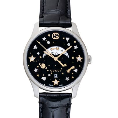 gucci watch with stars