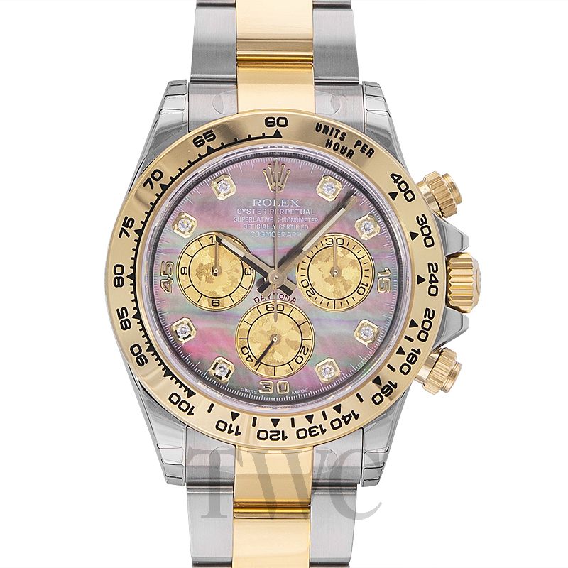 rolex daytona mother of pearl face