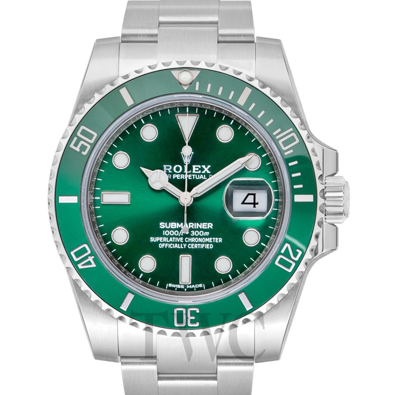 rolex green dial price