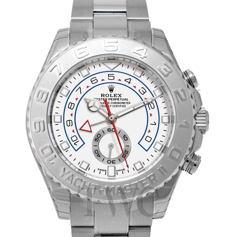Rolex Yacht-Master II White Dial Stainless Steel Oyster Automatic Men's Watch