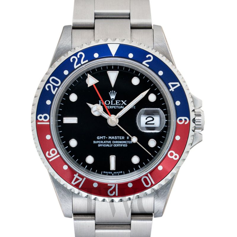 gmt master red blue