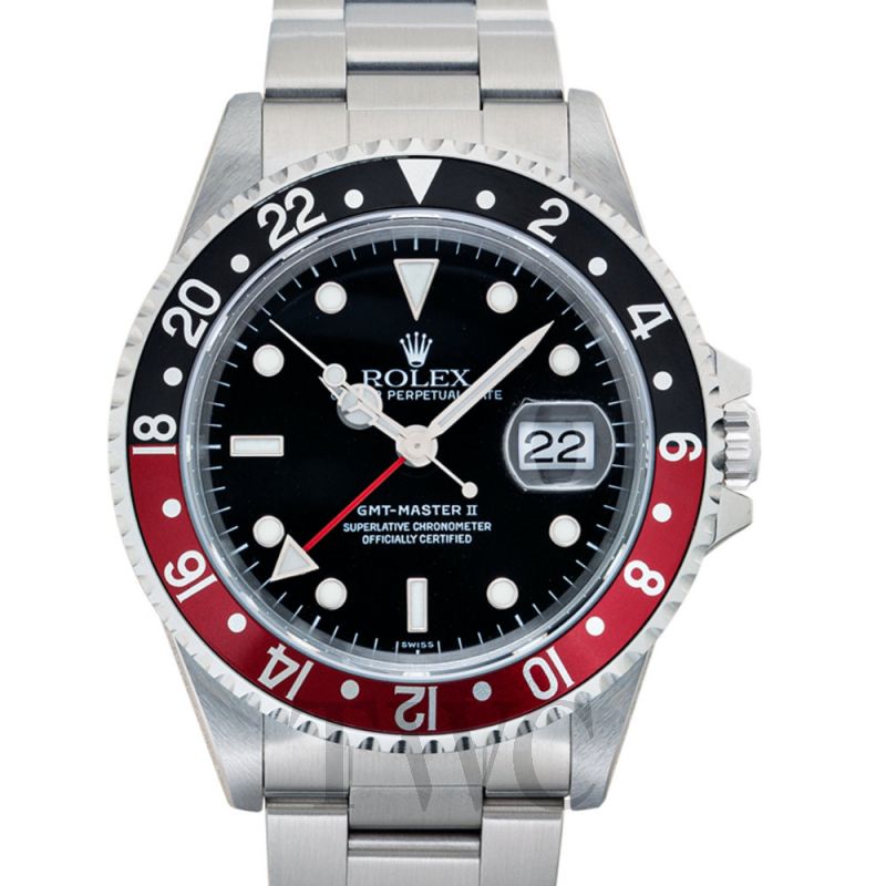 black and red gmt master ii