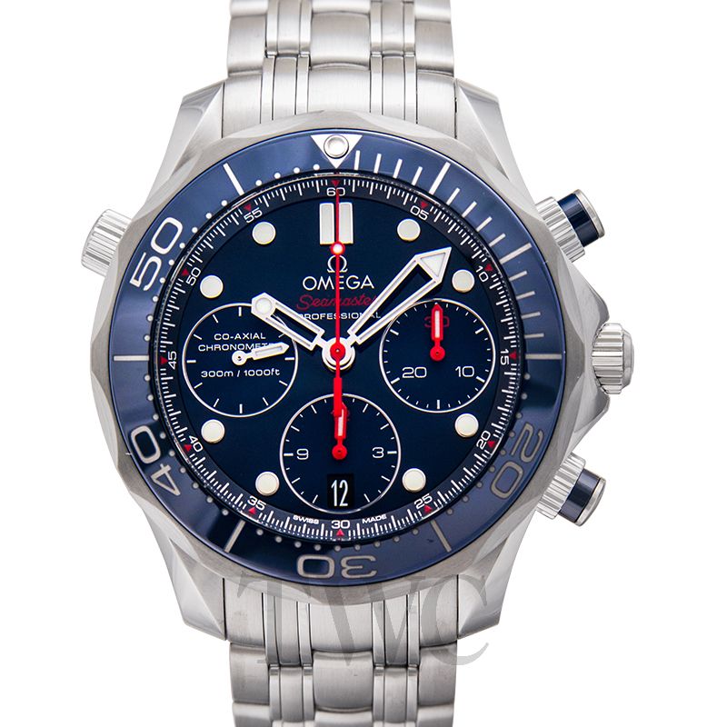 omega seamaster diver automatic chronograph men's watch