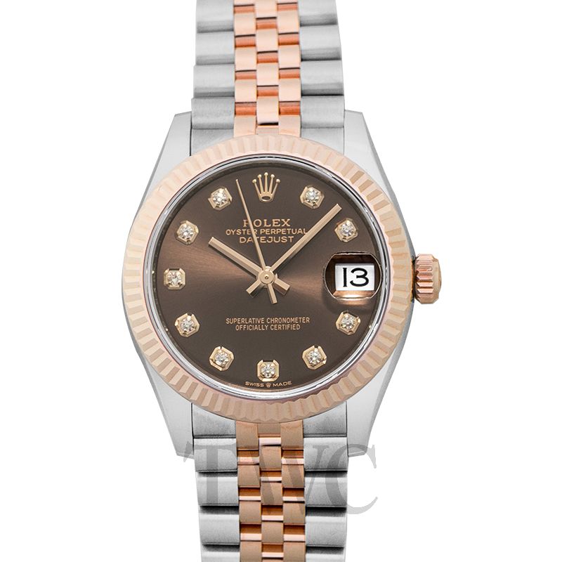 datejust brown dial