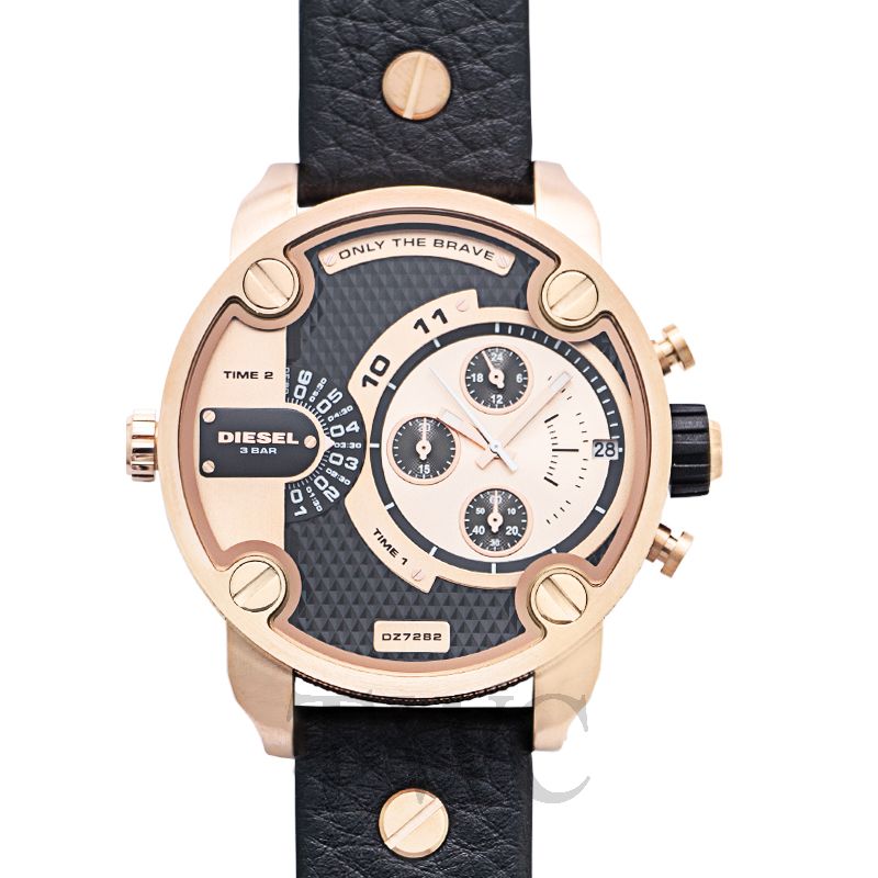 diesel 3 bar gold watch price