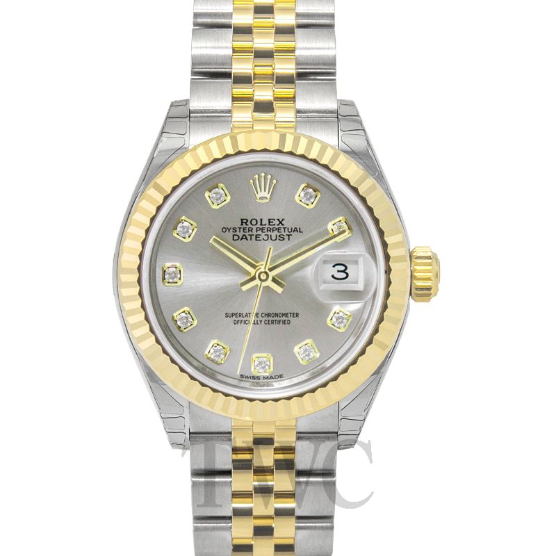 Rolex Oyster Perpetual Datejust 36 Silver Dial Stainless Steel and 18K  Yellow Gold Jubilee Bracelet Automatic Ladies Watch 116243SDJ