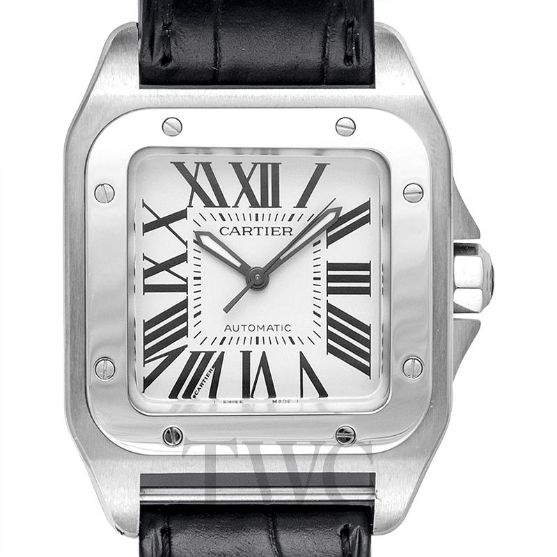 cartier santos automatic watch