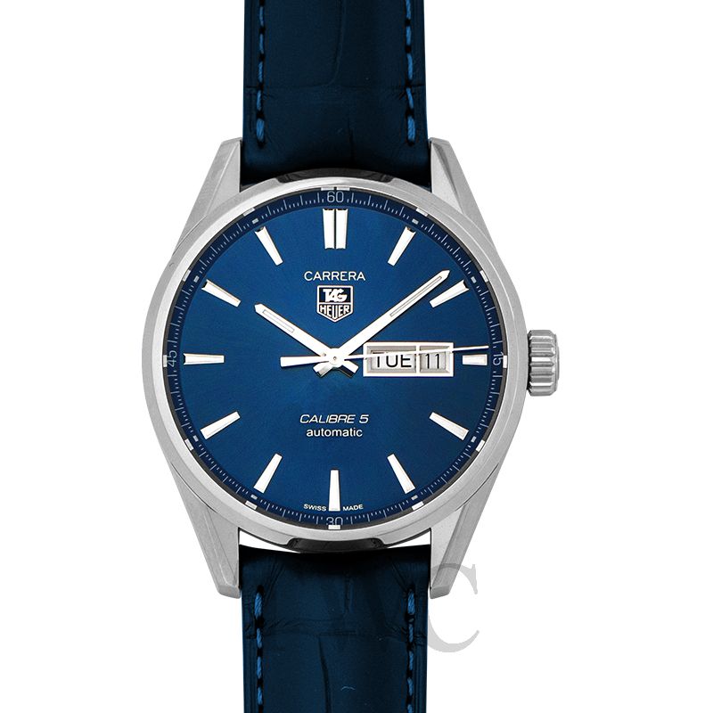 tag heuer carrera day date blue