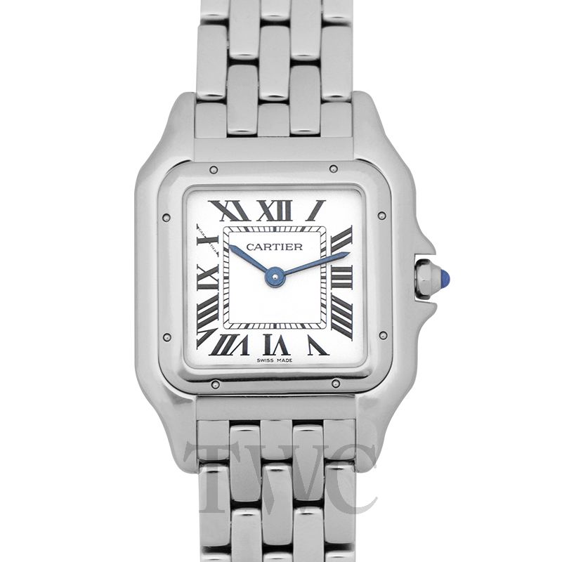 cartier panthere watch silver