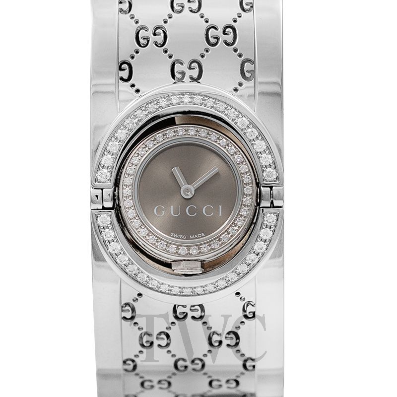 gucci twirl diamond watch