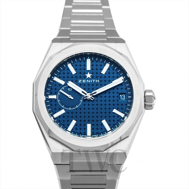 Watch Zenith DEFY CLASSIC  Defy 95.9000.670/51.M9000 Titanium - Blue Dial  - Steel Bracelet