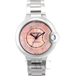 Cartier pink watch best sale