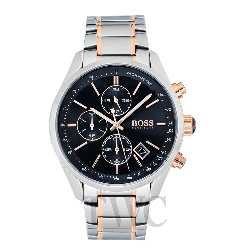 hugo boss tachymeter watch