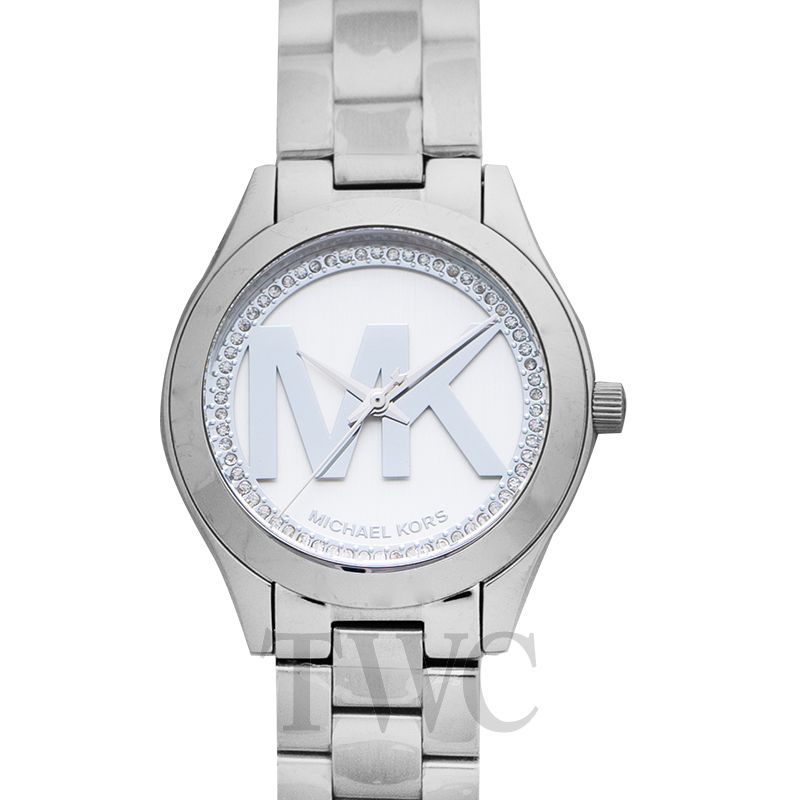 mk mini slim runway watch