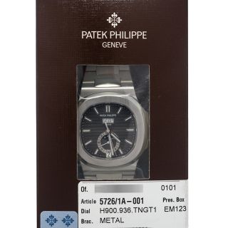 Patek+Philippe+Nautilus+Black%2FBlue+Men%27s+Watch+-+5711%2F1A-010 for sale  online