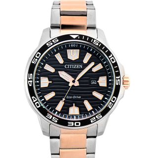 Citizen Of Collection Montre Militaire Homme Noir 44mm AW0115-11E