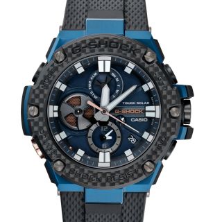 Casio g steel blue best sale