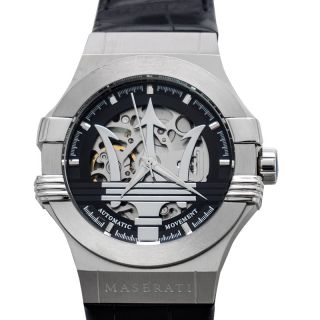 Maserati Epoca Automatic Skeleton Mechanical Black Watch for Men - R8821118001