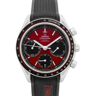 Omega hot sale red speedmaster