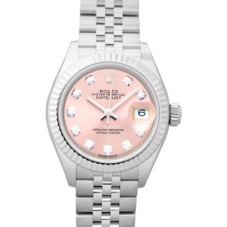 Womens rolex pink hot sale